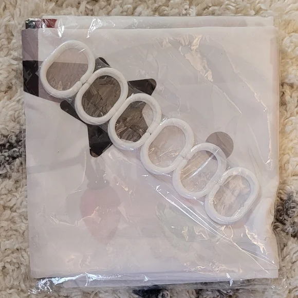 🔥2For$20 Festive Gnome HAPPY Holidays Shower Curtain - Picture 4 of 5